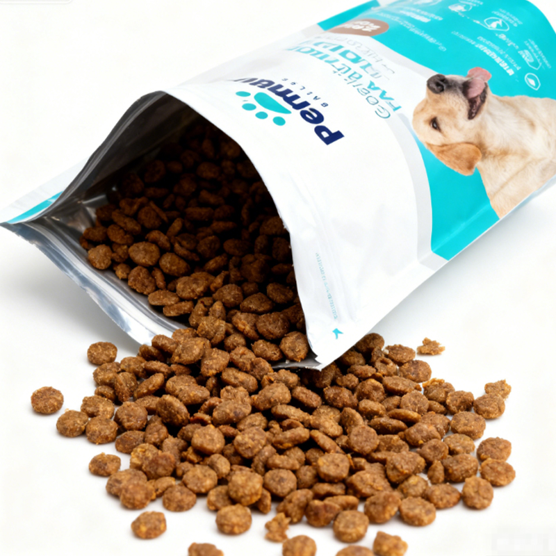 Sac d'emballage alimentaire pour animaux de compagnie